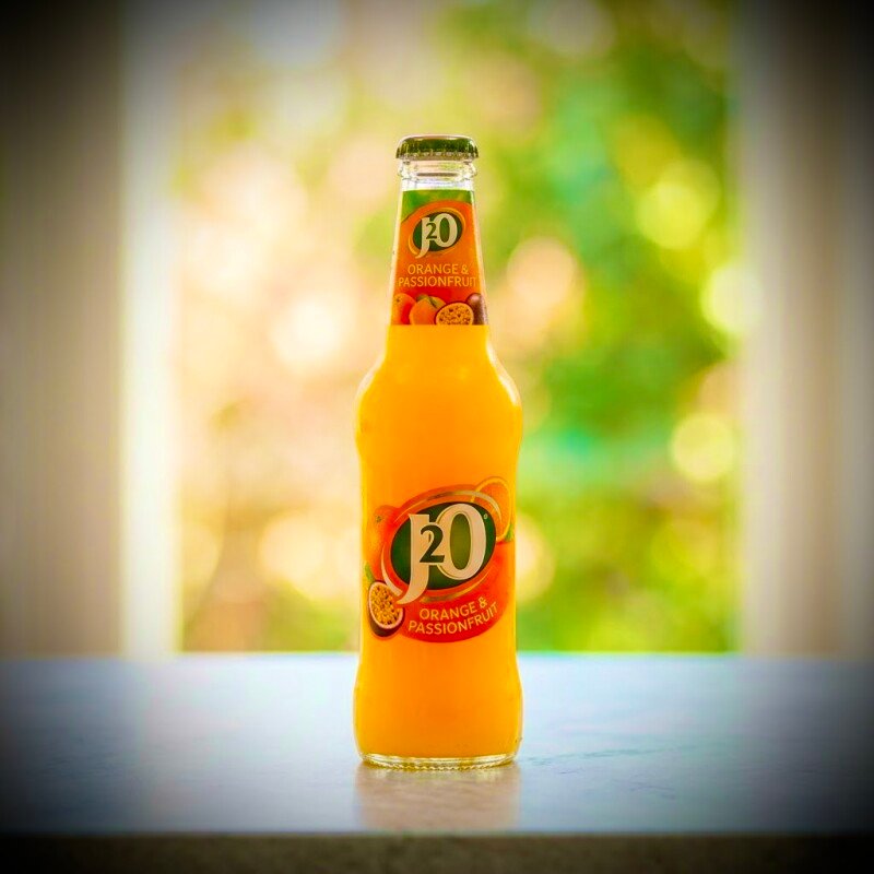 J2O Orange & Passion Bottle